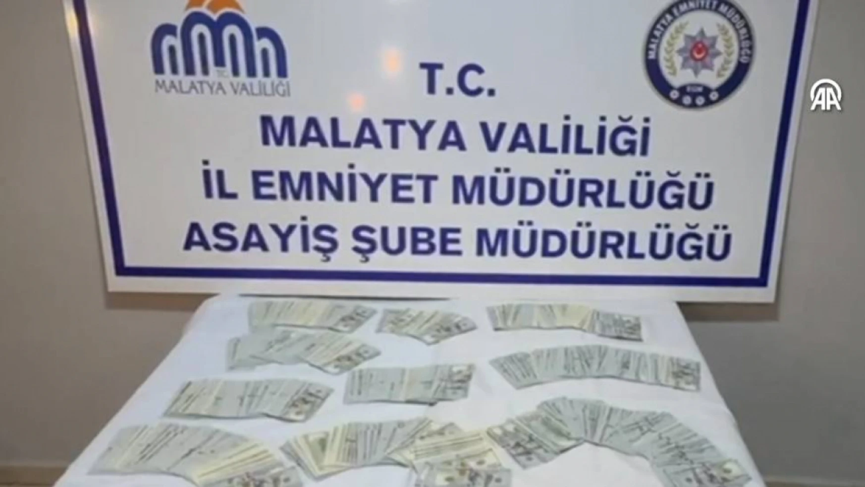 Malatya'da otel odasından 150 bin dolar çalan 4 zanlı yakalandı