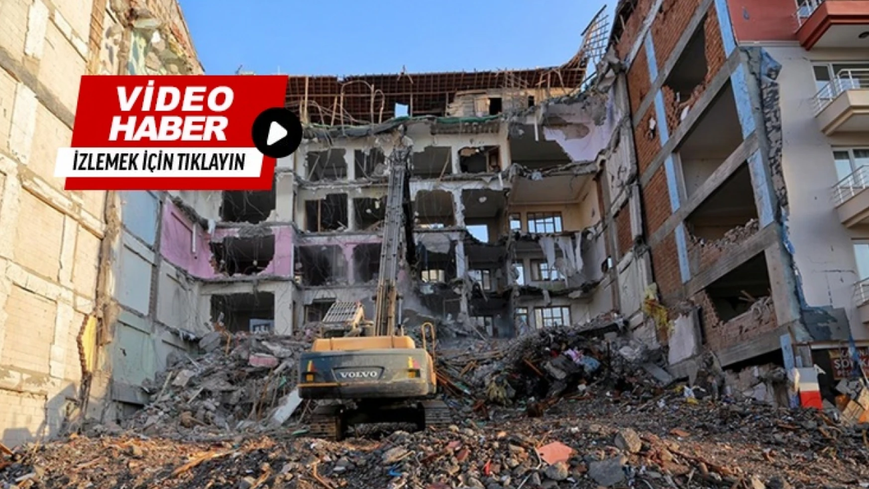 Malatya'da yüzde 15 seviyesindeki hasarlı bina yıkımı 2,5 ayda yarıyı geçti