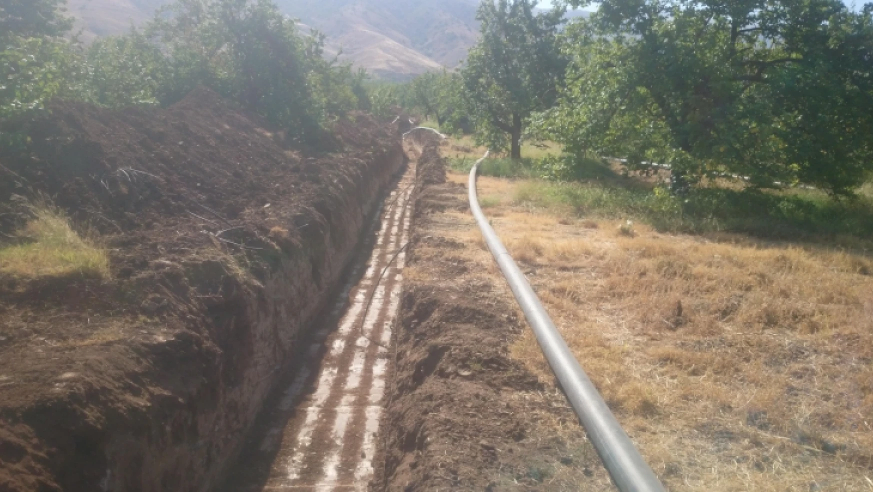 Malatya Kapıkaya Turgut Özal Barajı Sulaması Projesinde Sona Doğru…