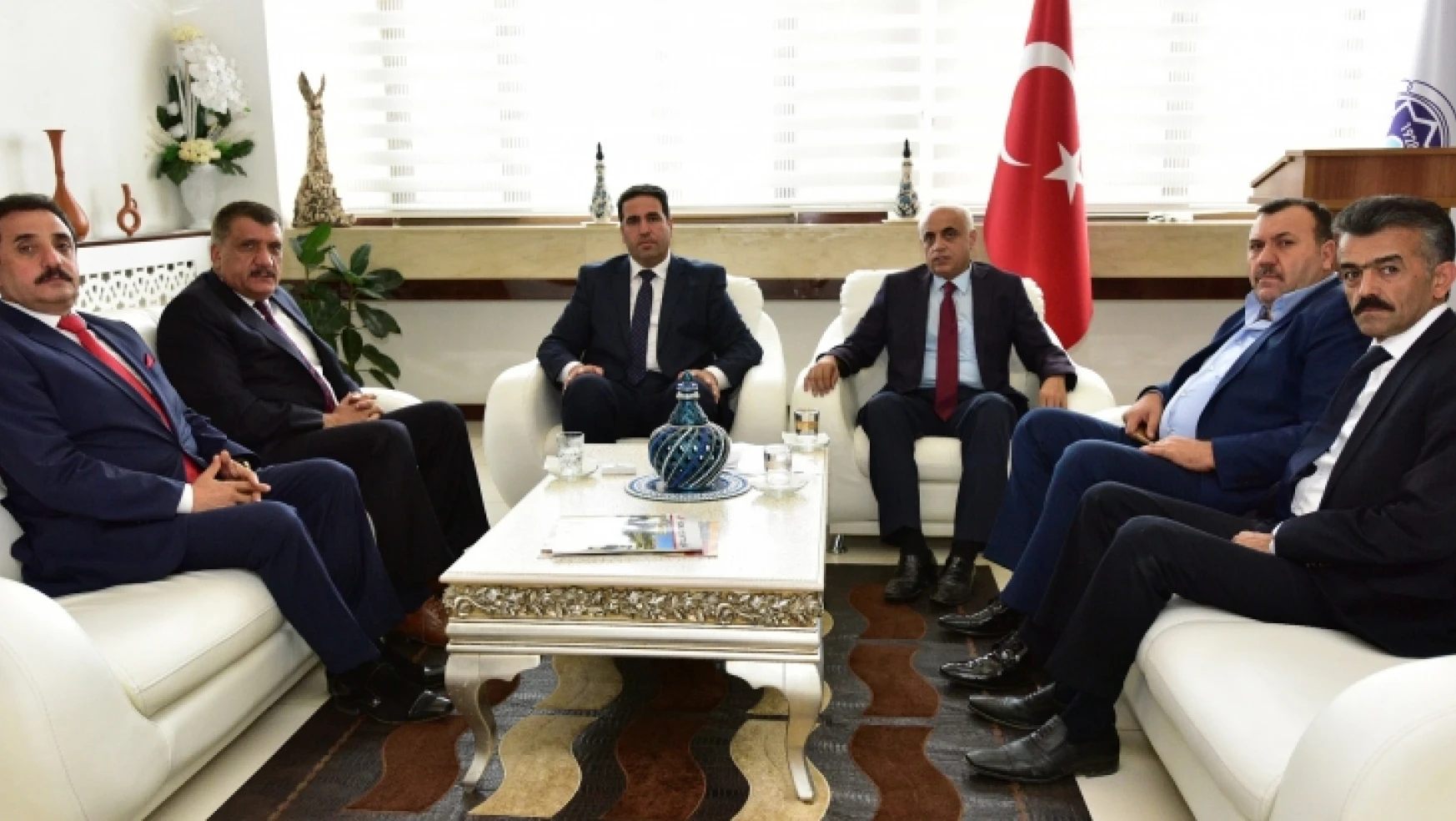 Madef Yönetimi, Başkan Gürkan'ı Ziyaret Etti