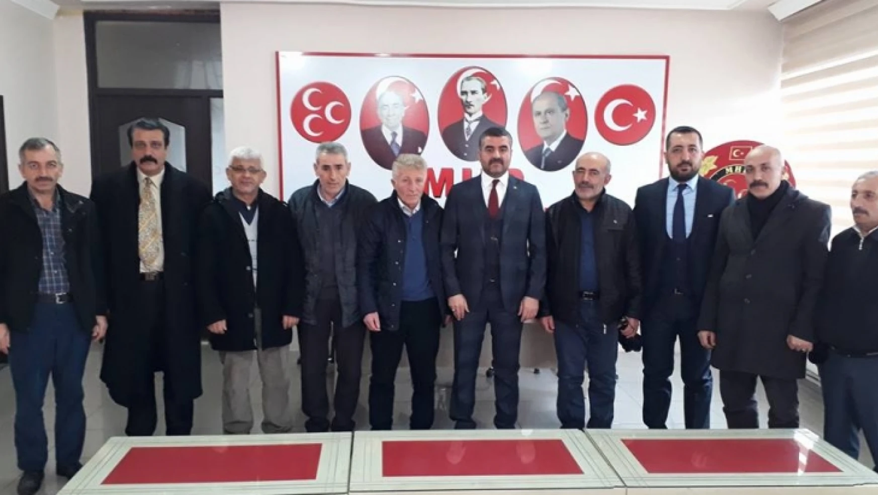 Sivaslılar Derneği'nden MHP'ye Ziyaret