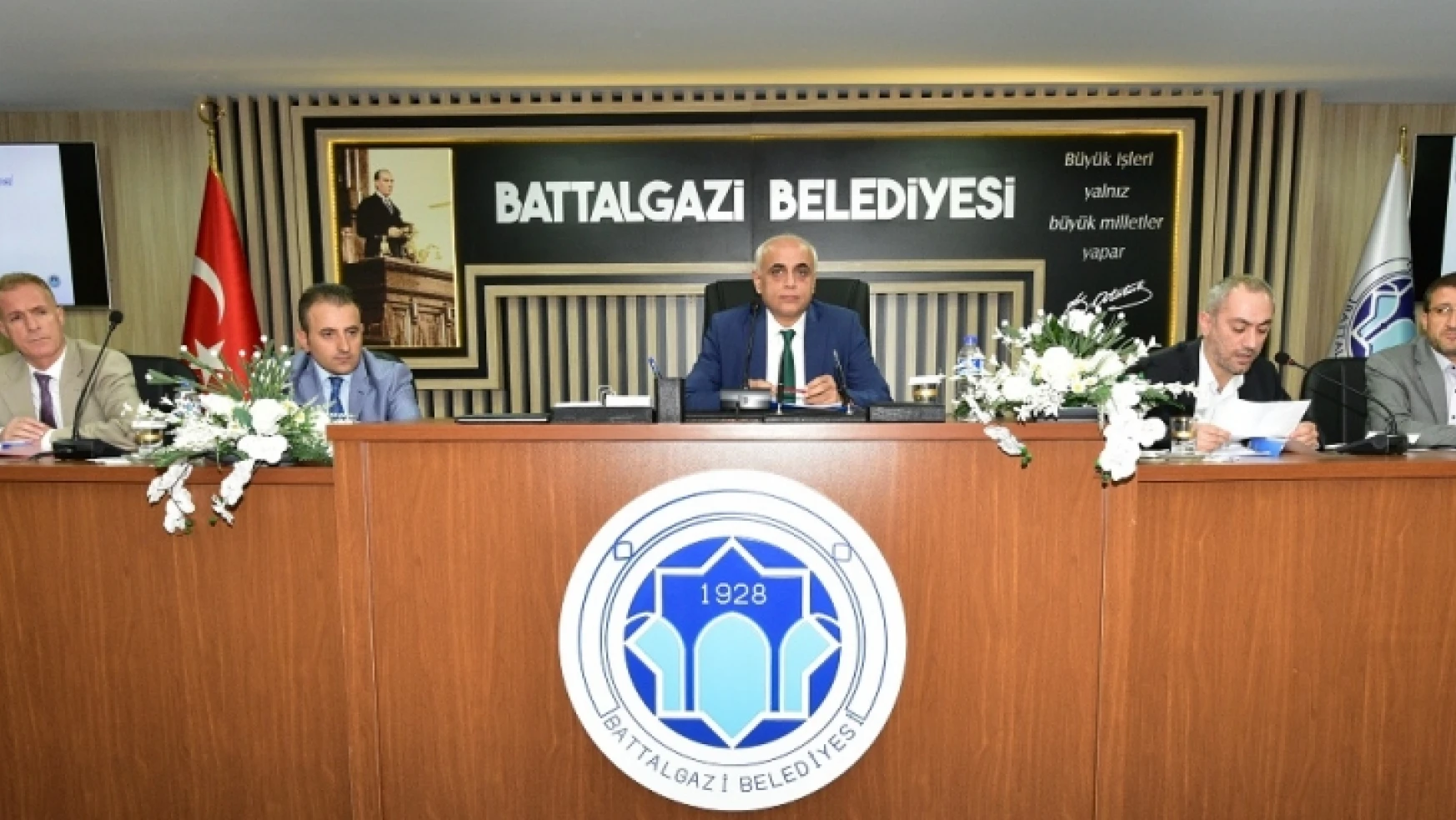 Battalgazi Belediye Meclisi, Ekim Ayı Birinci Birleşimini Gerçekleştirdi