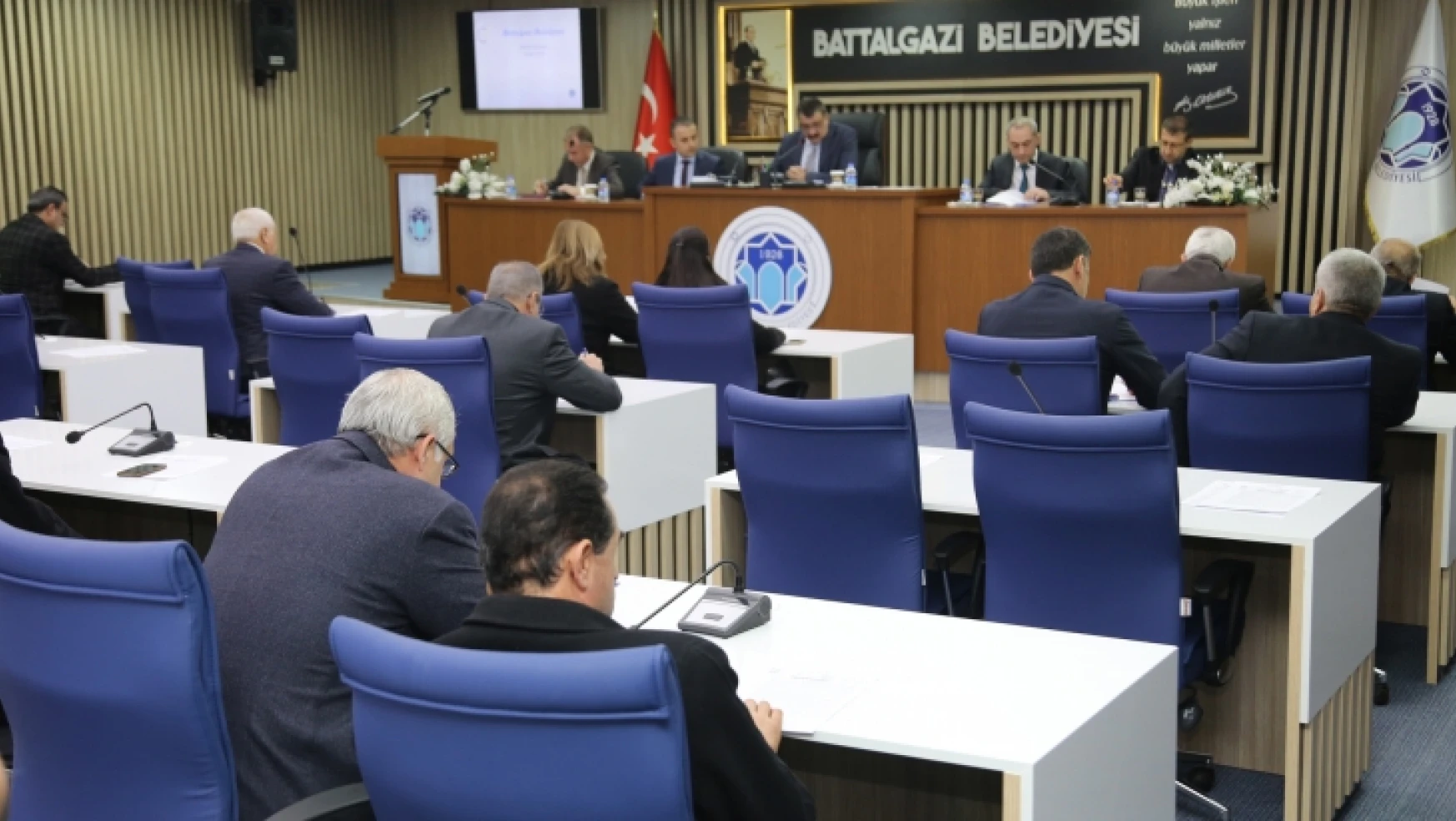 Battalgazi Belediye Meclisi, Şubat Ayı Olağan Toplantısını Yaptı