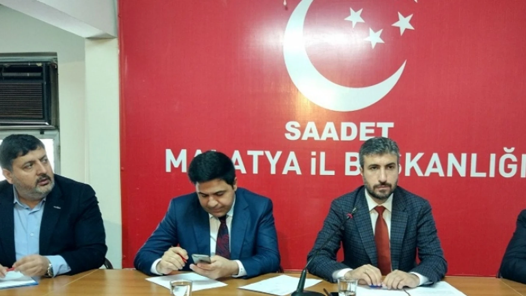Saadet Partisi Malatya Genişletilmiş İl Divanı Yapıldı.