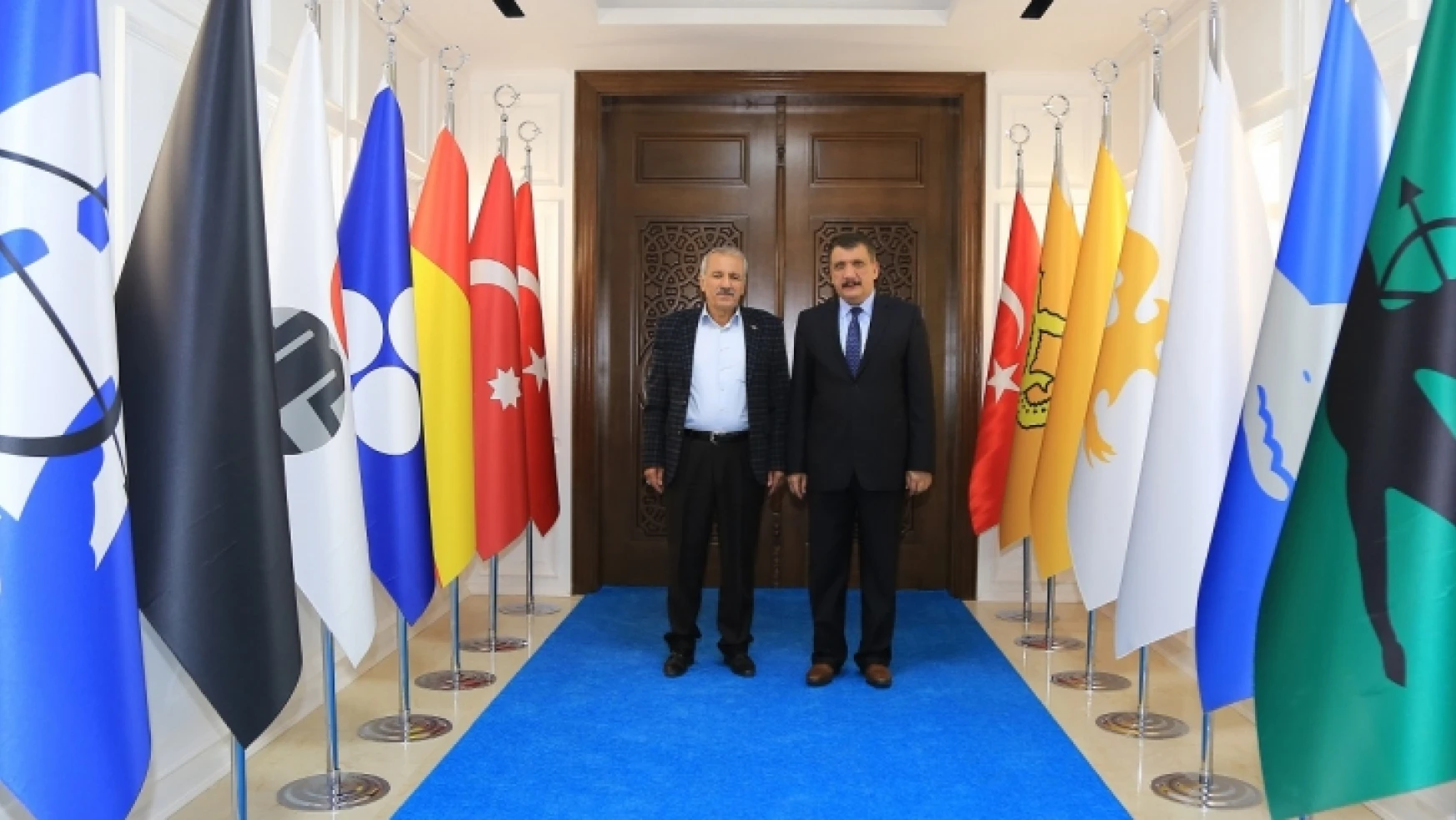 AK Parti Malatya Milletvekili Şahin, Başkan Gürkan'ı Ziyaret Etti