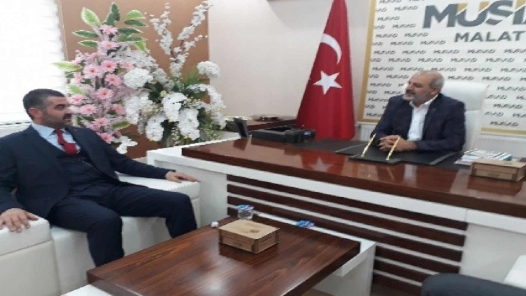 MHP İl Başkanı Avşar'dan MÜSİAD'a ziyaret