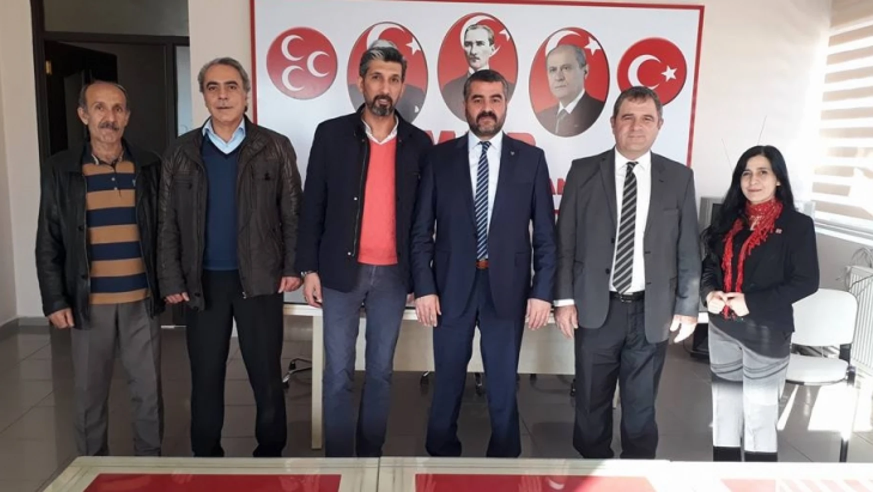 Bimyad'dan, MHP İl Başkanı Avşar'a Hayırlı Olsun Ziyareti