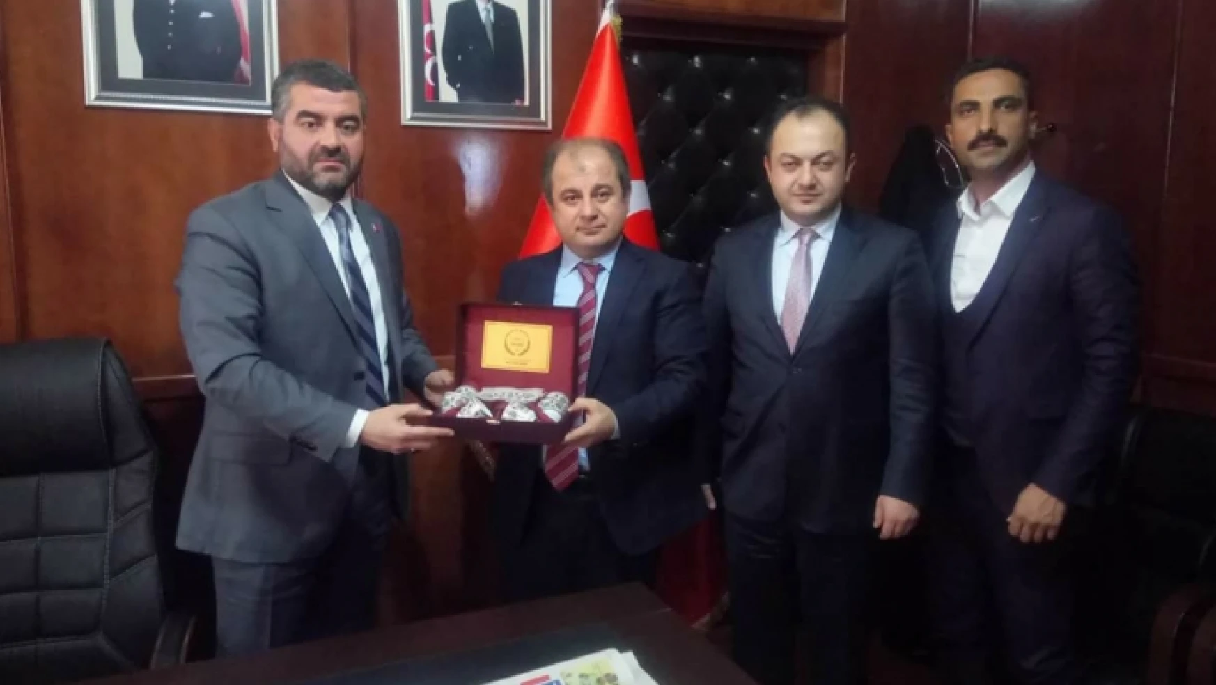 Baro Başkanı Avşar'ı Ziyaret Etti: