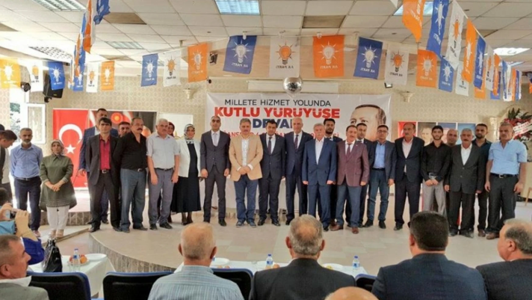AK Parti Doğanşehir ve Akçadağ'da Devam
