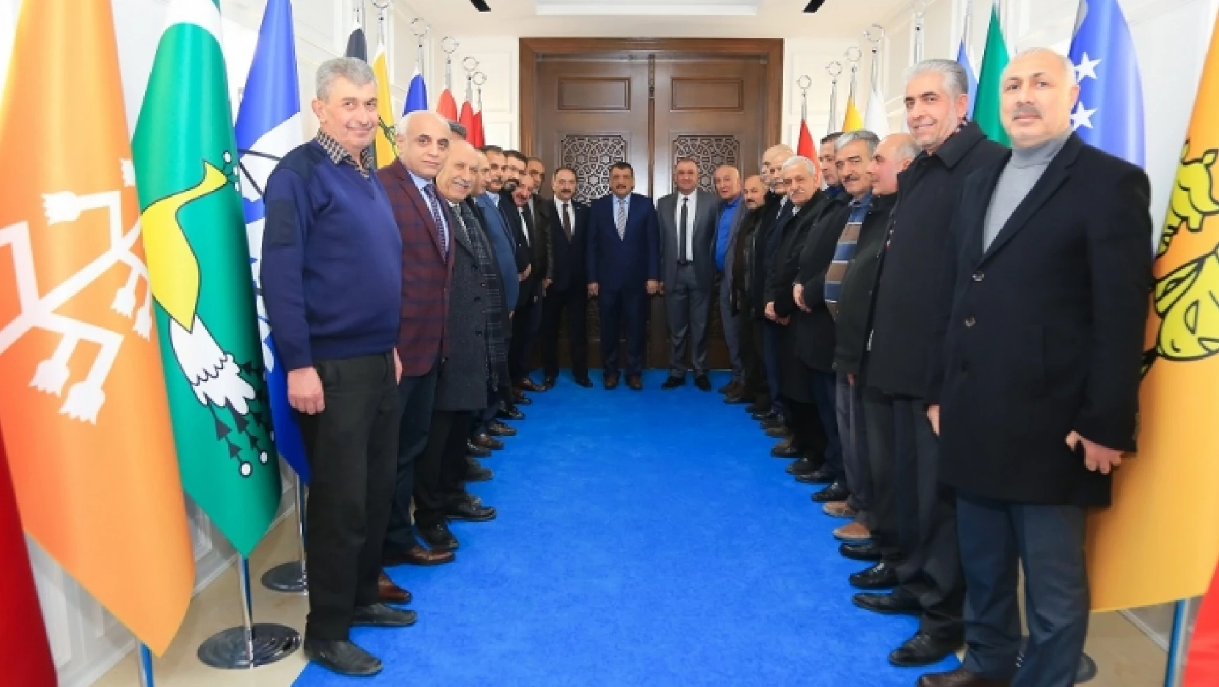 Baskilliler Derneği Başkanı Görgün, Başkan Gürkan'ı Ziyaret Etti