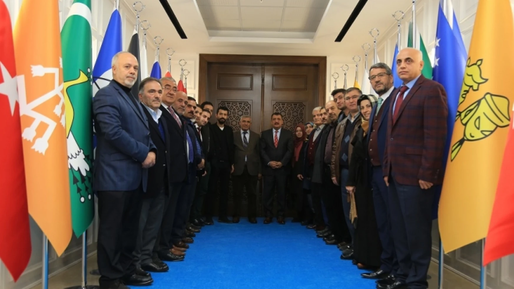 AK Parti Battalgazi İlçe Başkanı Güder, Başkan Gürkan'ı Ziyaret Etti