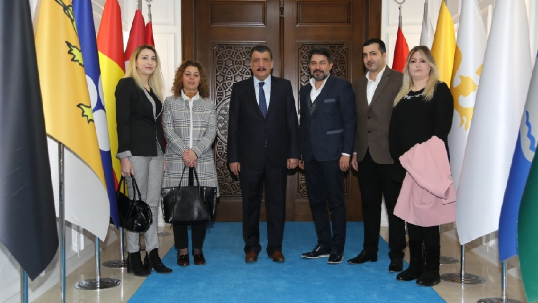 Başkan Gürkan, Mimarlar Odası  Yönetimi İle Bir Araya Geldi