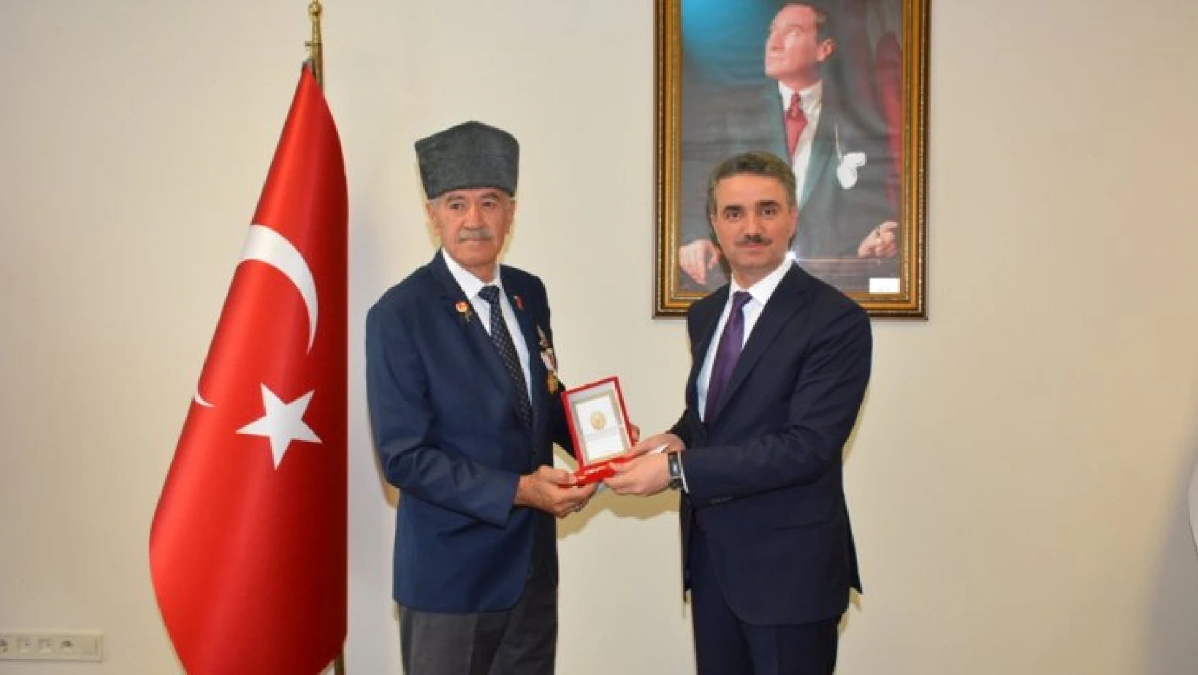 Malatya'da, Kıbrıs Gazilerine Madalya ve Berat Tevcih Töreni Düzenlendi