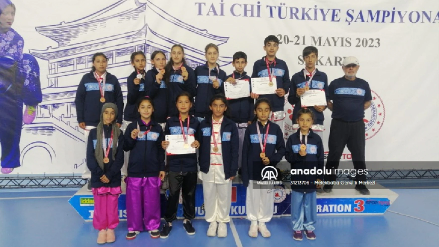 Malatyalı sporcular, Tai Chi Türkiye Şampiyonası'ndan 12 madalyayla döndü