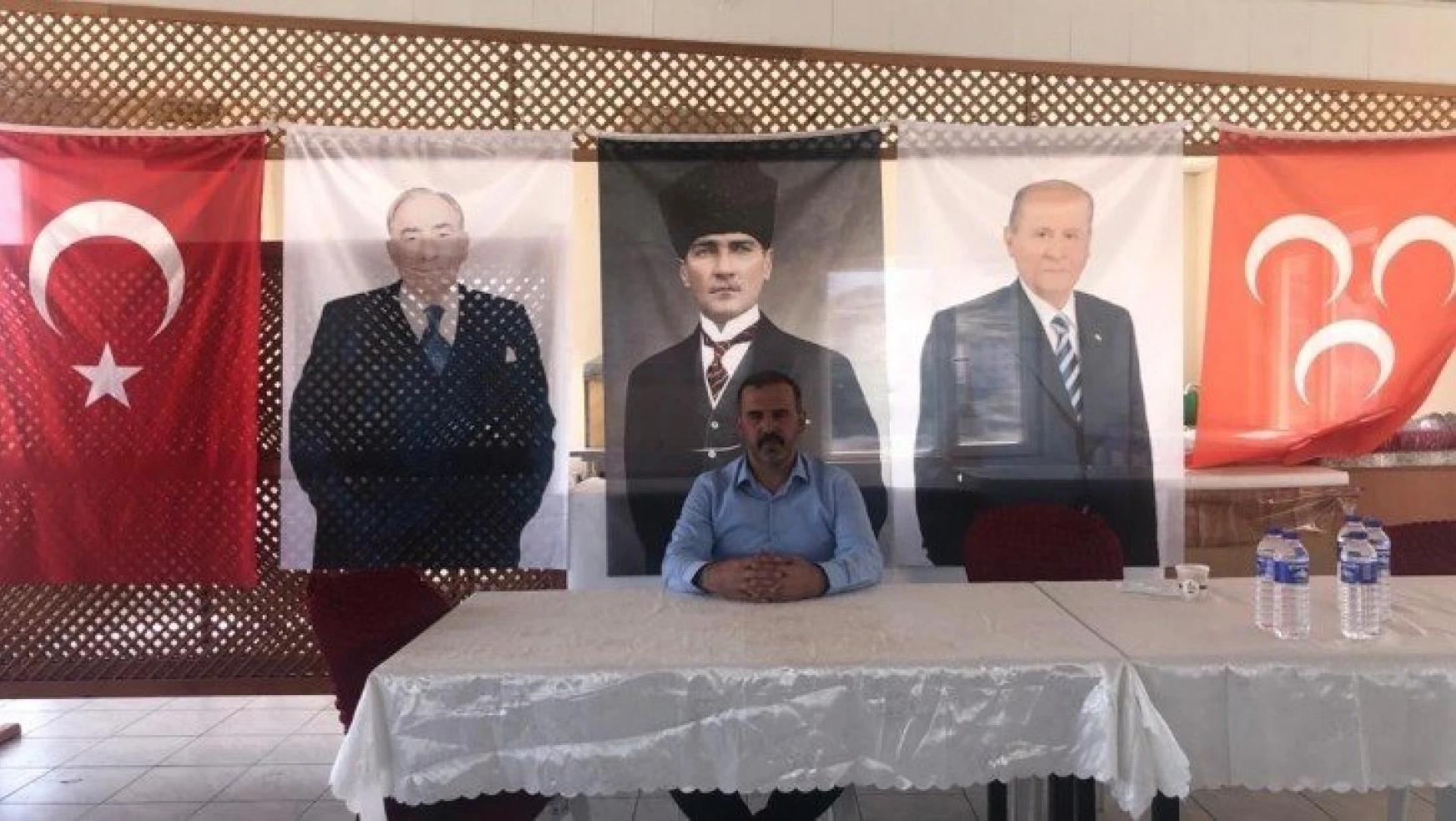 MHP Arapgir İlçe Başkanlığına Koca Yeniden Seçildi.