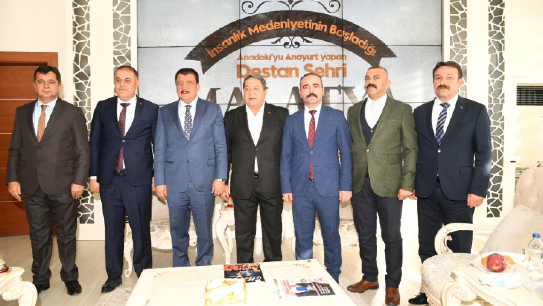 MHP'den Başkan Gürkan'a Ziyaret
