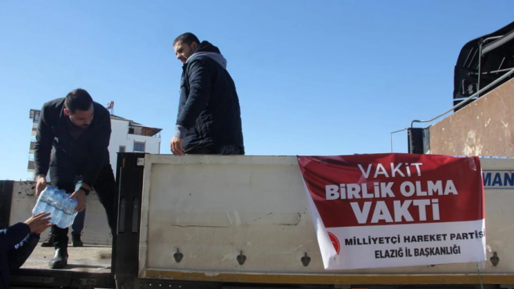 MHP Elazığ İl Başkanı Yunus Bal: Yardım Seferberliği Başlattık