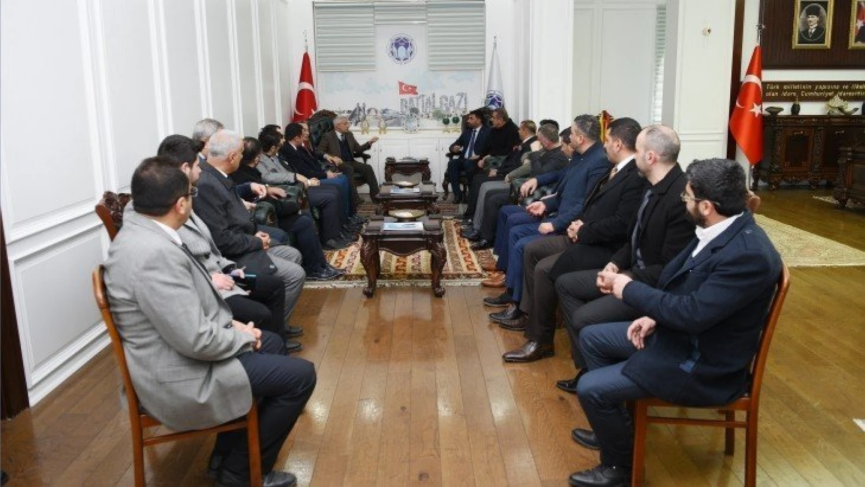MHP İl Başkanı Samanlı'dan Güder'e Ziyaret