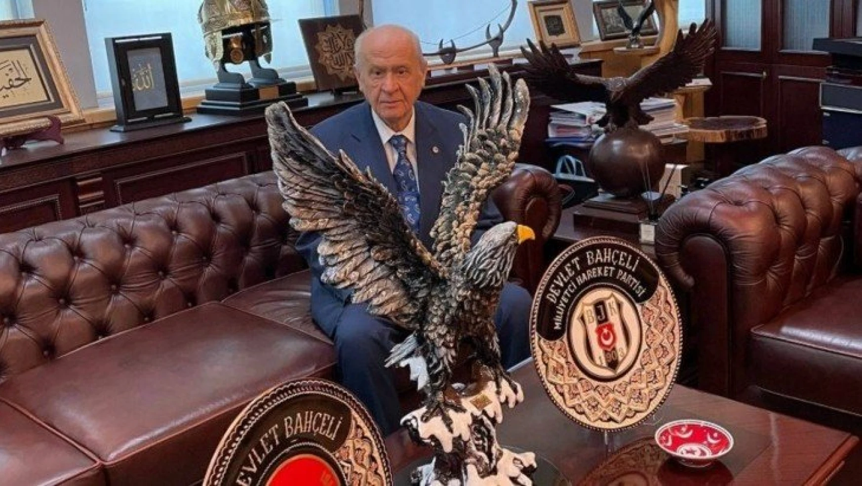 MHP Lideri Bahçeli Beşiktaş'ın şampiyonluğunu kutladı