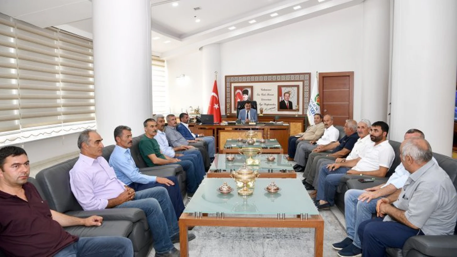 MHP Teşkilatından Başkan Gürkan'a Ziyaret