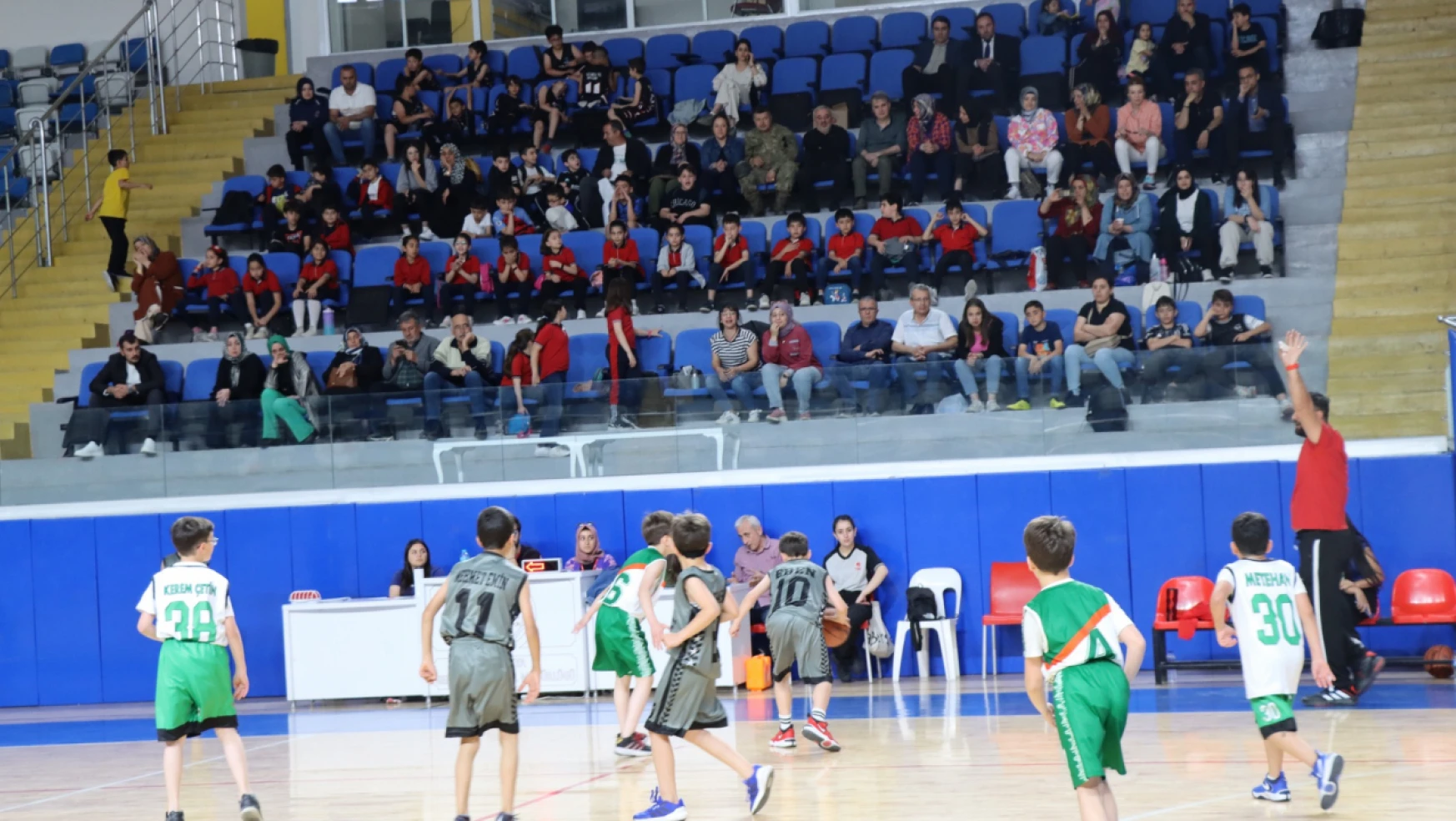 Minikler Basketbol il birinciliği müsabakaları sona erdi.
