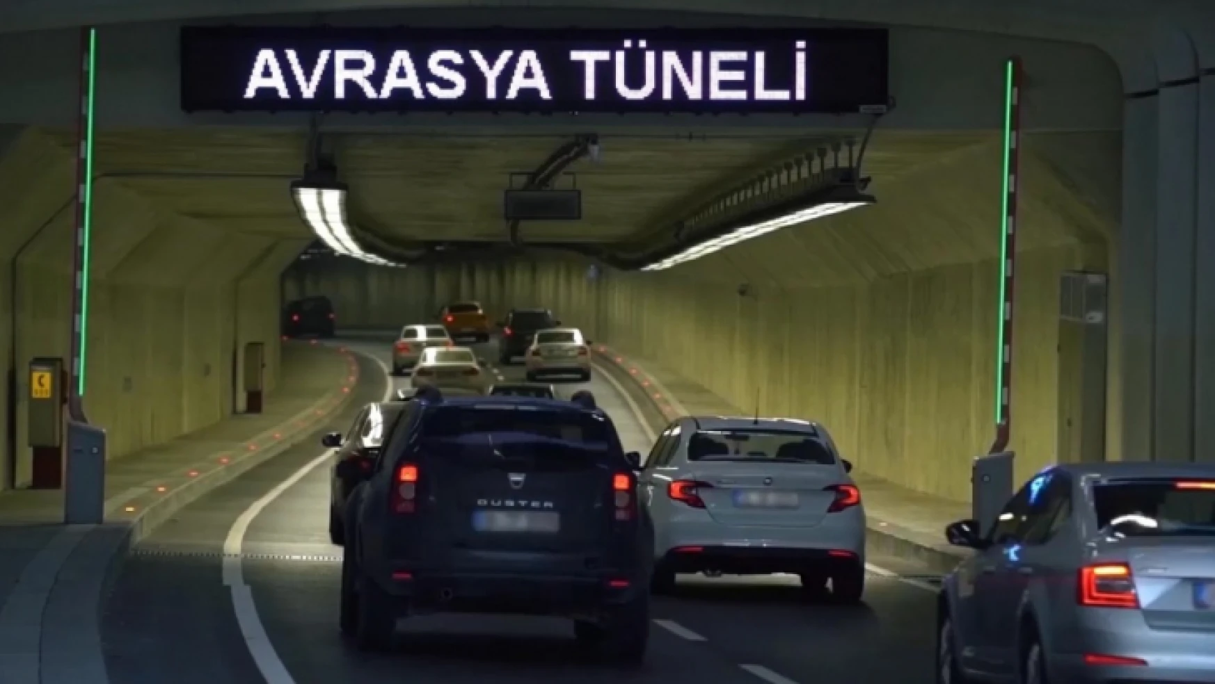 Motosiklet Sürücüleri Avrasya Tunelini Sevdi