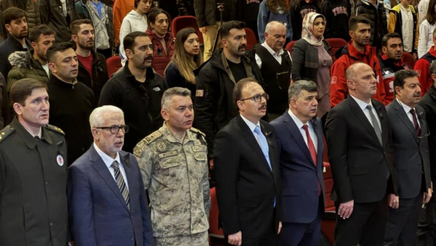 Siirt'te 'Asrın Felaketi Anma Programı' düzenlendi