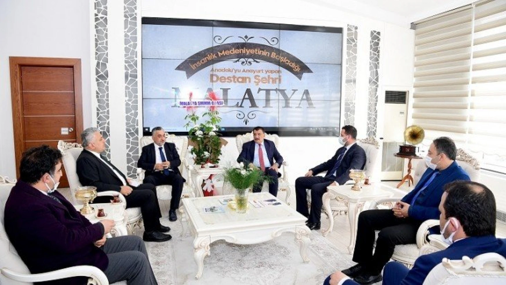 SMMM Odası'ndan  Başkan Selahattin Gürkan'a Ziyaret