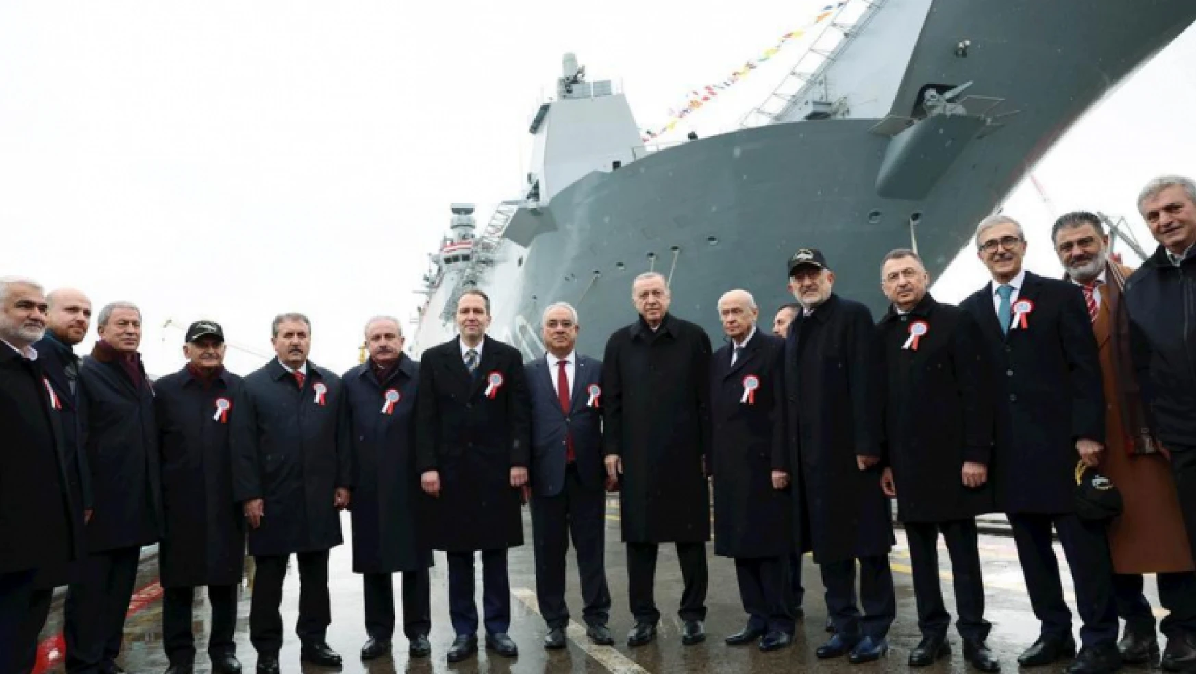 TCG Anadolu Gemisi Halkın Ziyaretine Açılacak