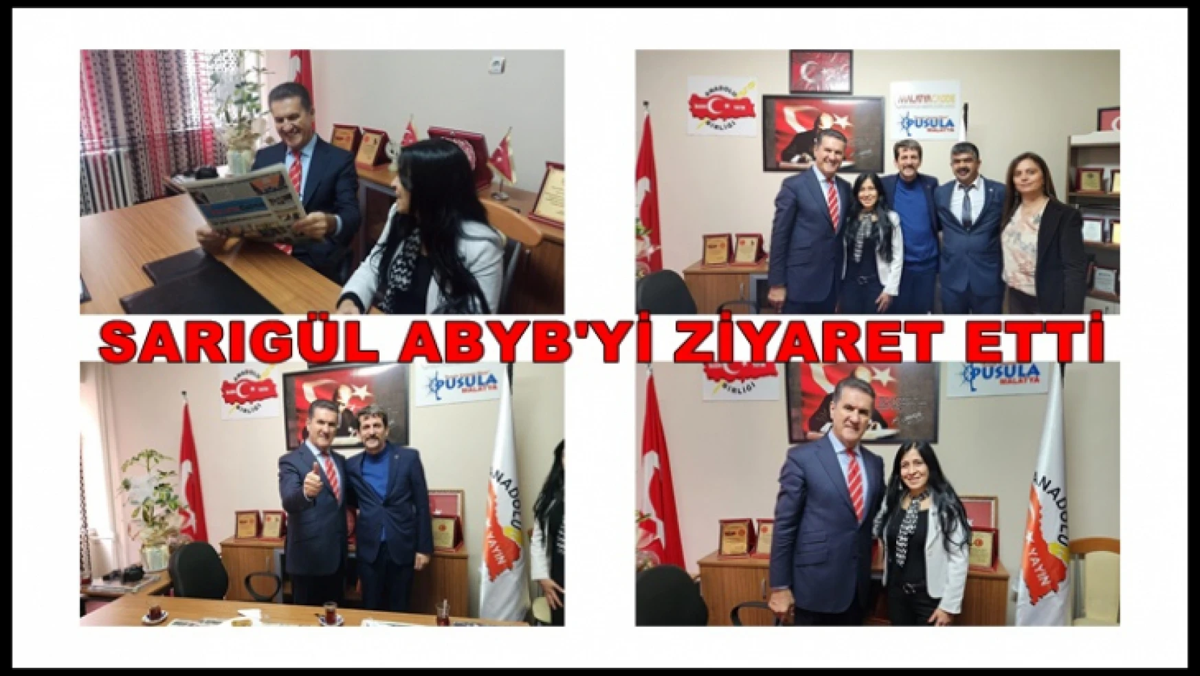 TDP Genel Başkanı Mustafa Sarıgül'den ABYB'ye ziyaret