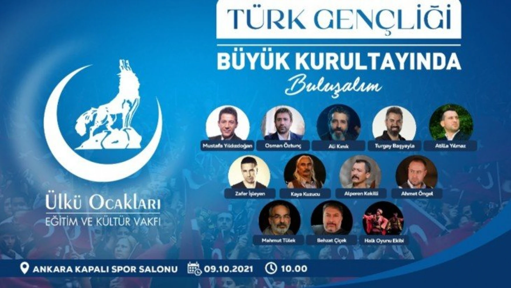 'Türk Gençliği Büyük Kurultayı' programı belli oldu