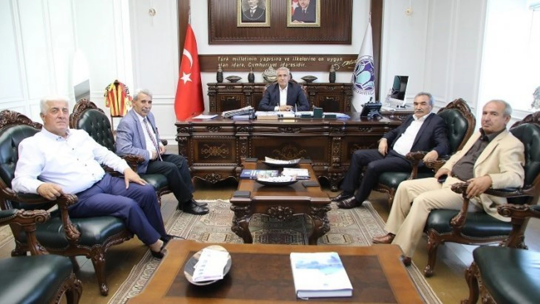 Türk Ocakları'ndan Başkan Güder'e ziyaret