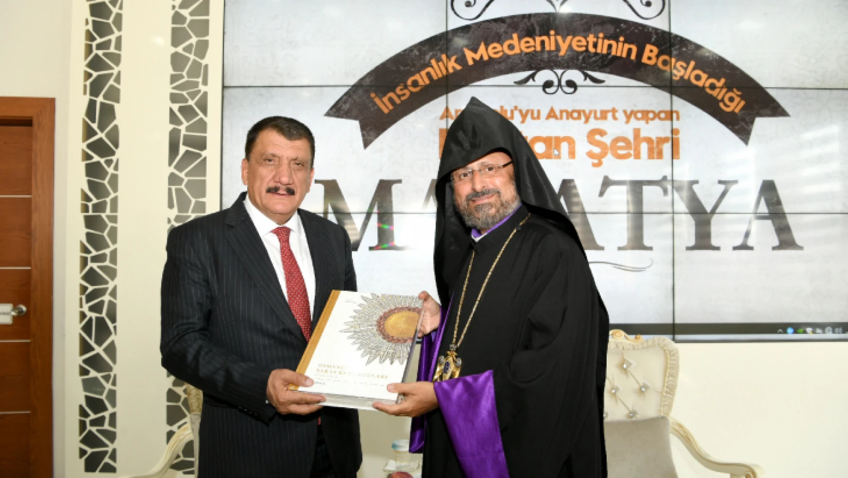 Türkiye Ermenileri Patriği Maşalyan'dan Başkan Gürkan'a Ziyaret