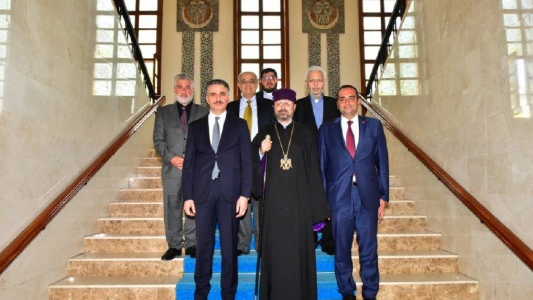 Türkiye Ermenileri Patriği Sahak Maşalyan'dan, Vali Baruş'a ziyaret