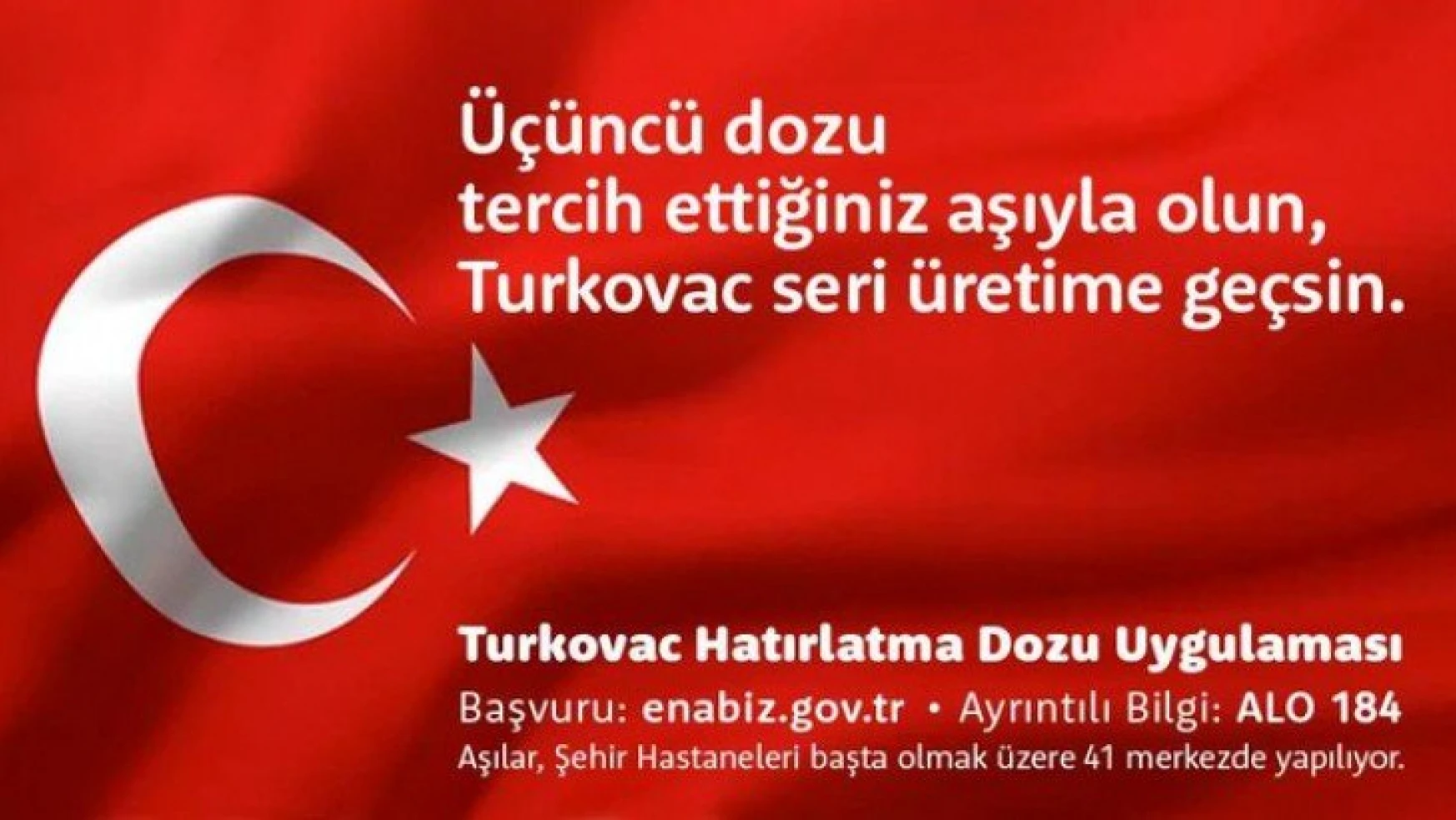 Turkovac'ı Türkiye'nin hizmetine sunmaya hazırlanıyoruz.