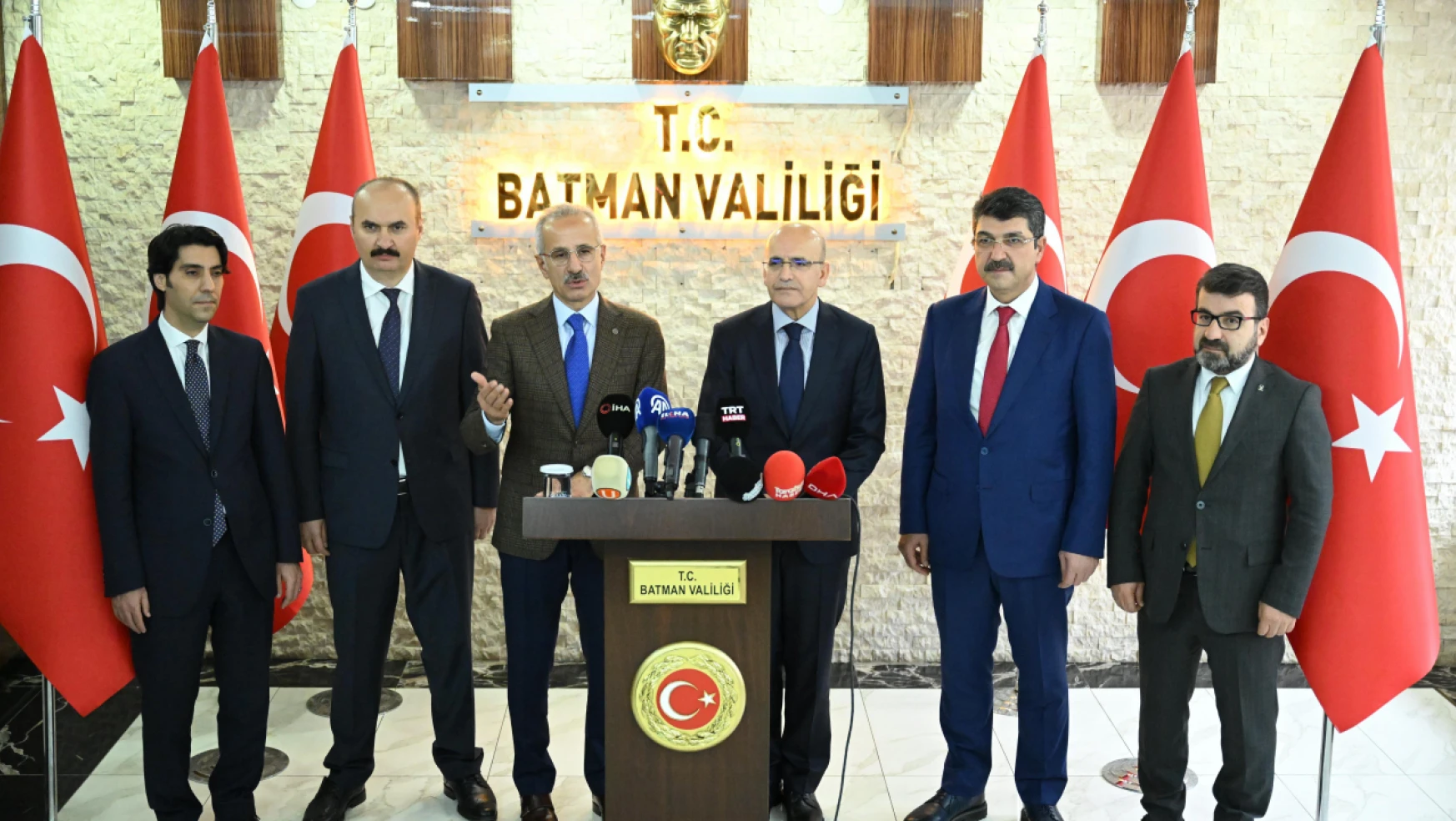 Ulaştırma Ve Altyapı Bakanı Abdulkadir Uraloğlu Batman'da…