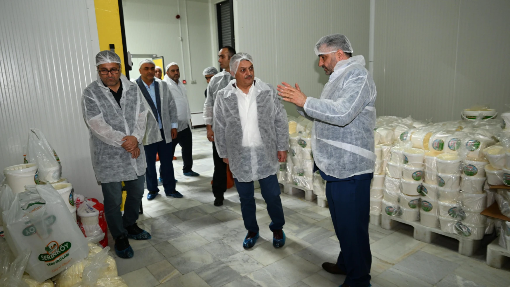 Vali Ersin Yazıcı'dan İlimizdeki Fabrikalara Ziyaret