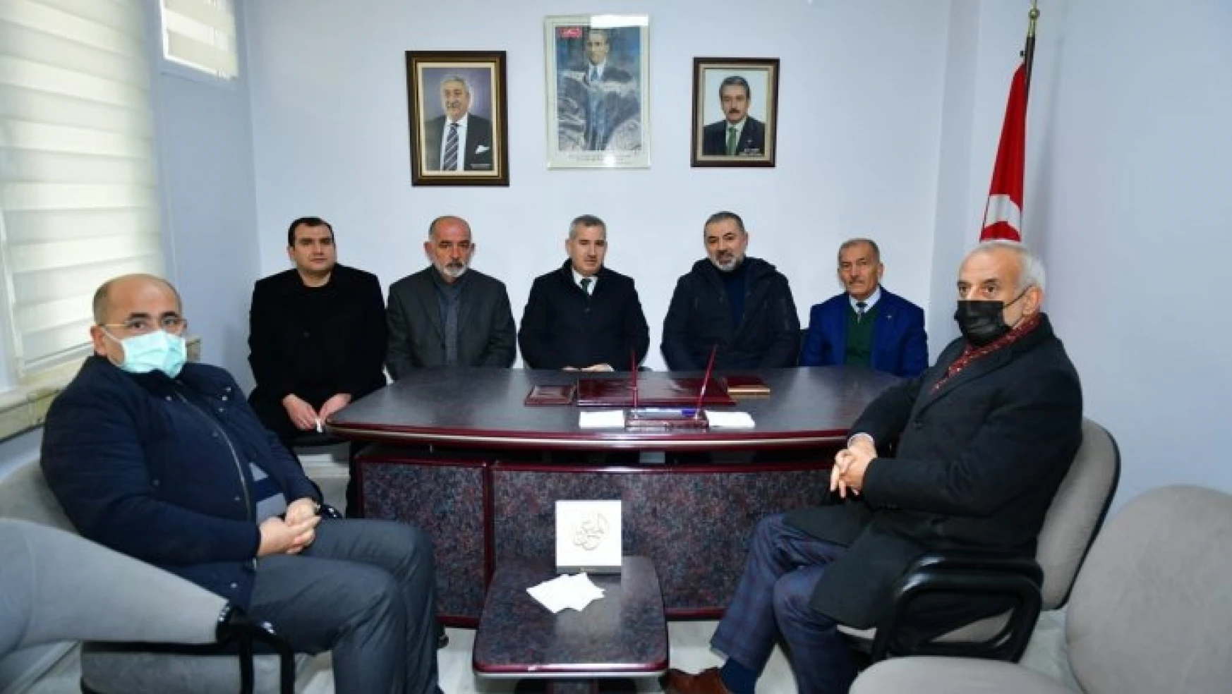 Yeşilyurt Belediye Başkanı Mehmet Çınar'dan Meslek Odaları Başkanlarına 'Hayırlı Olsun' Ziyareti