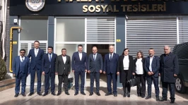 İyi Parti Malatya Belediye Başkan Adayları Malatya Barosu Ve Balıkçılar Pazarı Esnafını Ziyaret Ettii
