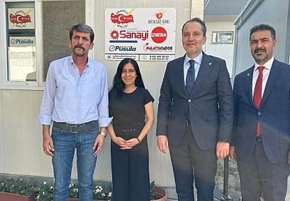 Yeniden Refah Partisi Genel Başkanı Erbakan Malatya'daki Belediyelere Talip