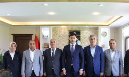 Kale Belediye Başkanı Özbay'dan Kaymakam Aksoy'a ziyaret