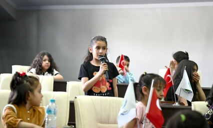 Malatya Kent Konseyi Çocuk Meclisi Başkan Sami Er İle Bir Araya Geldi