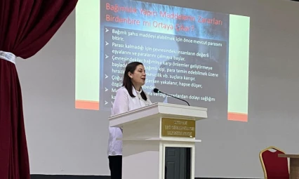 Prof. Dr. Hatice Birgül Cumurcu, Madde Bağımlığına Dikkat Çekti