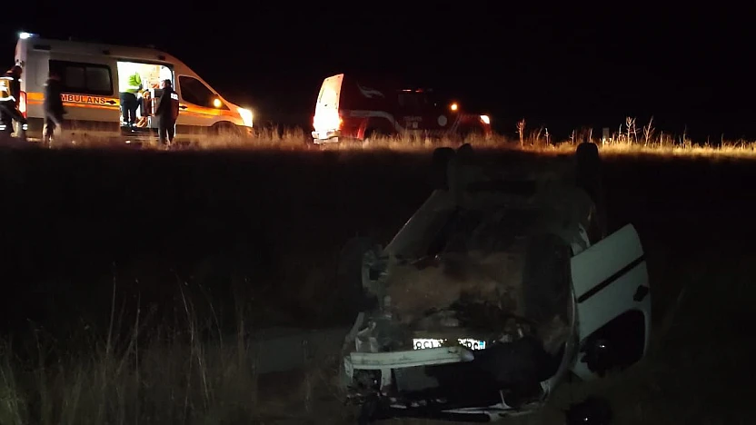 Yeşilkale Yol Ayrımında Trafik Kazası